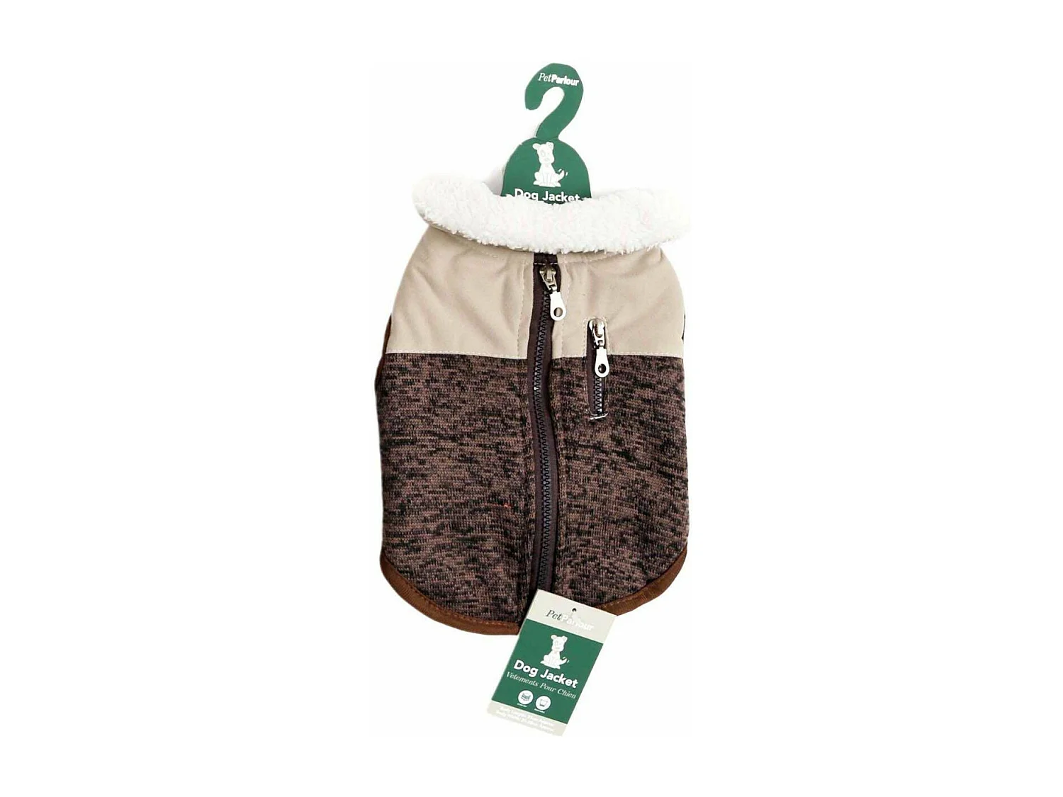 Manteau fourrure pour chien Natural 25 cm