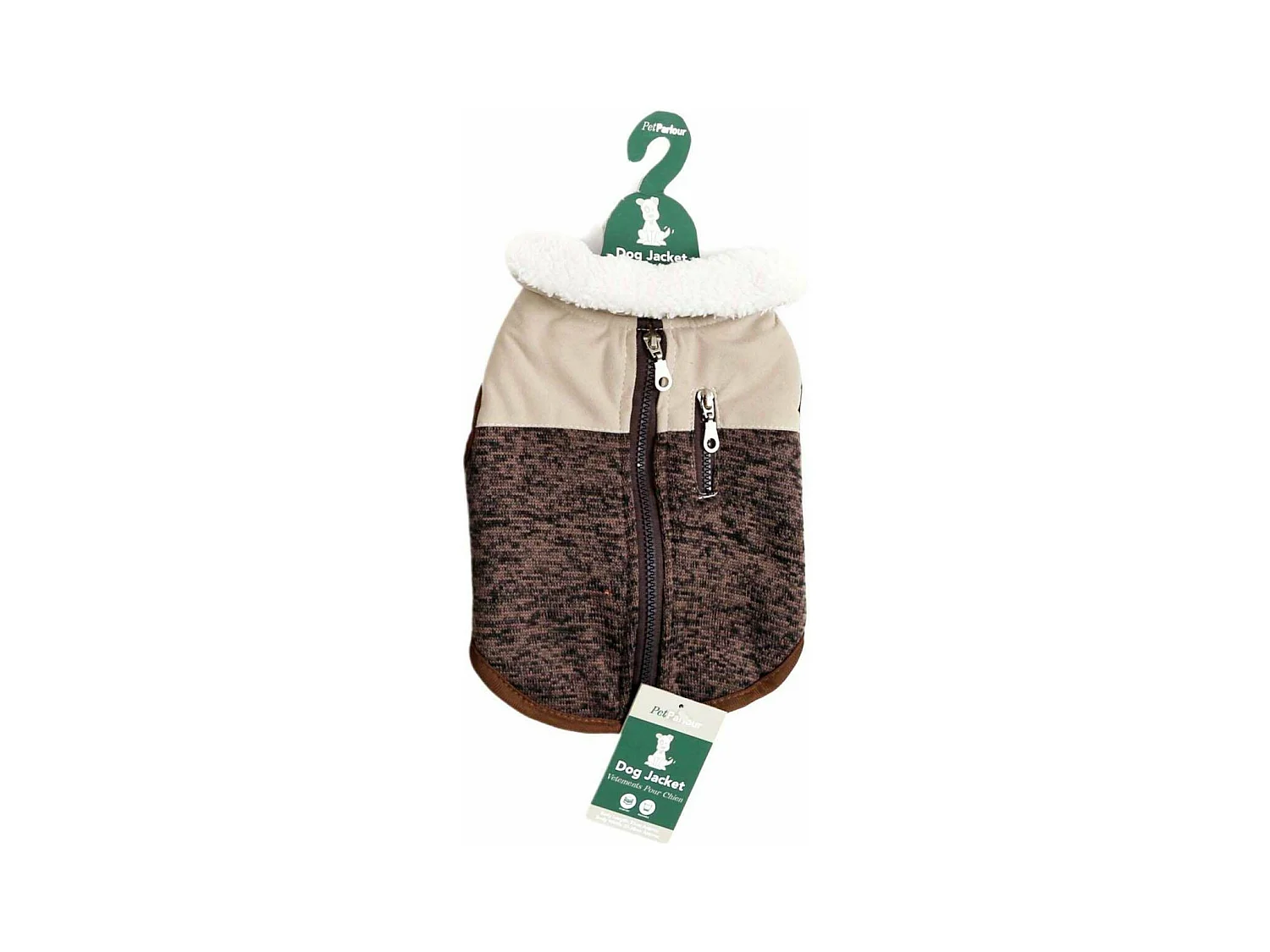 Manteau fourrure pour chien Natural 25 cm