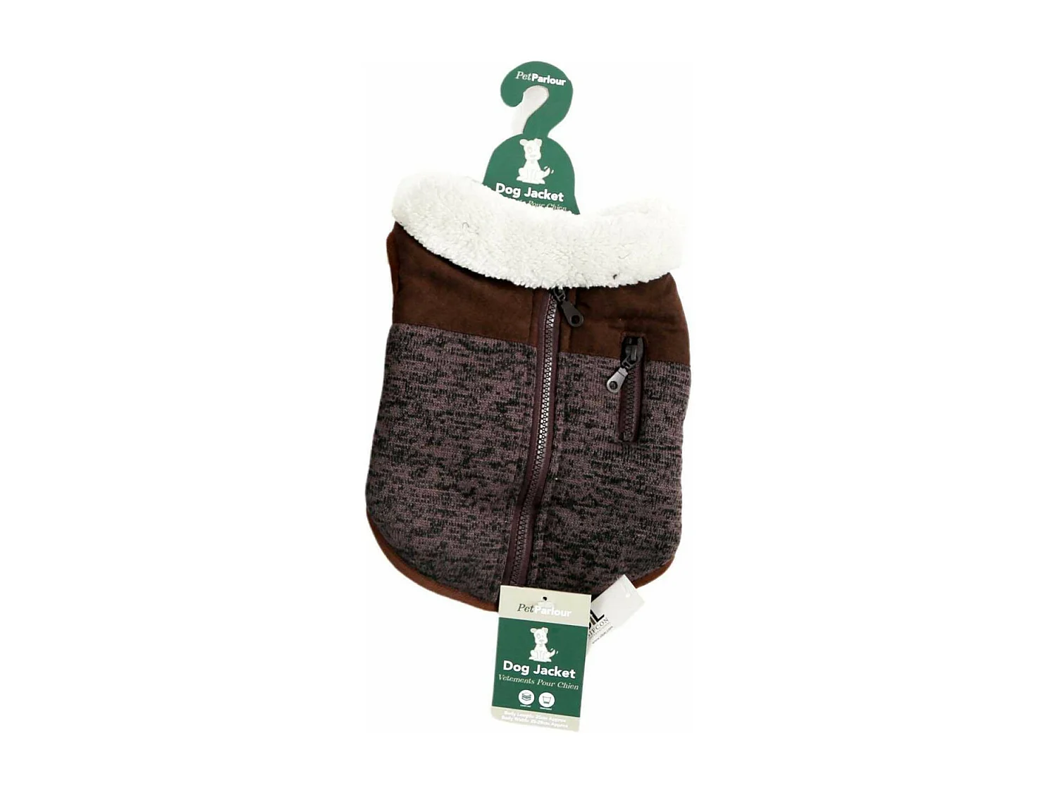 Manteau fourrure pour chien Natural 25 cm