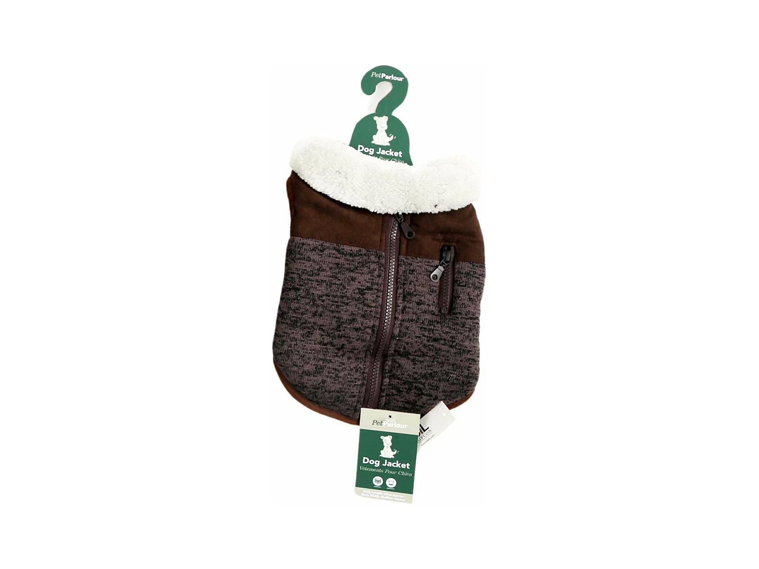 Manteau fourrure pour chien Natural 25 cm