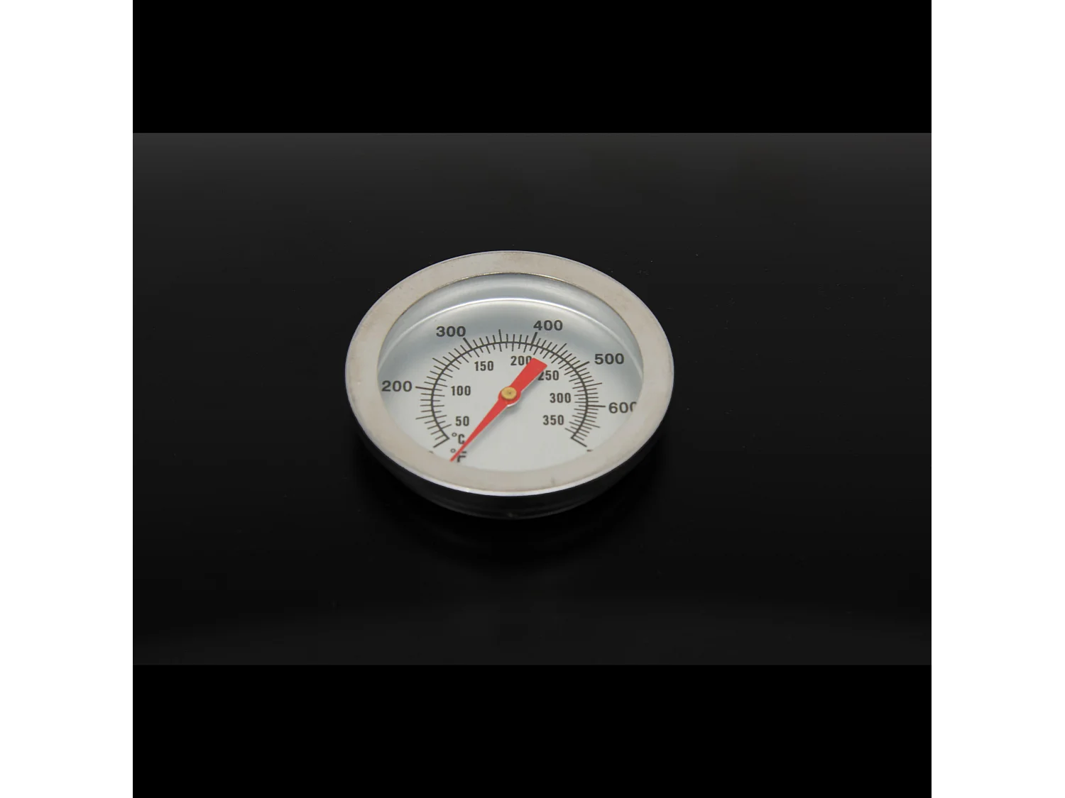 Barbecue A Gas Con Fuoco Bruciatore Laterale BBQ Coperchio Termometro Griglia Grill Ruote Compatto In Acciaio Giardino Esterno 112x52.5x96.5 Cm Nero