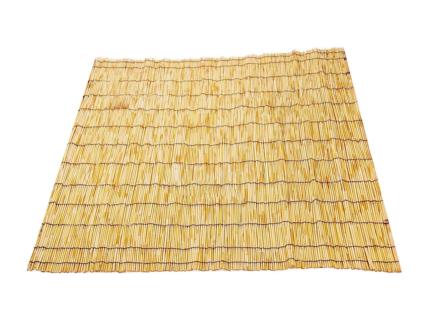 Arella In Canna Cannette In Bamboo Pelato Bambù Naturale Da 5 mm Arelle Canniccio Decorativo Recinzione Stuoia Ombreggiante Frangivista 1.2 x 3 M