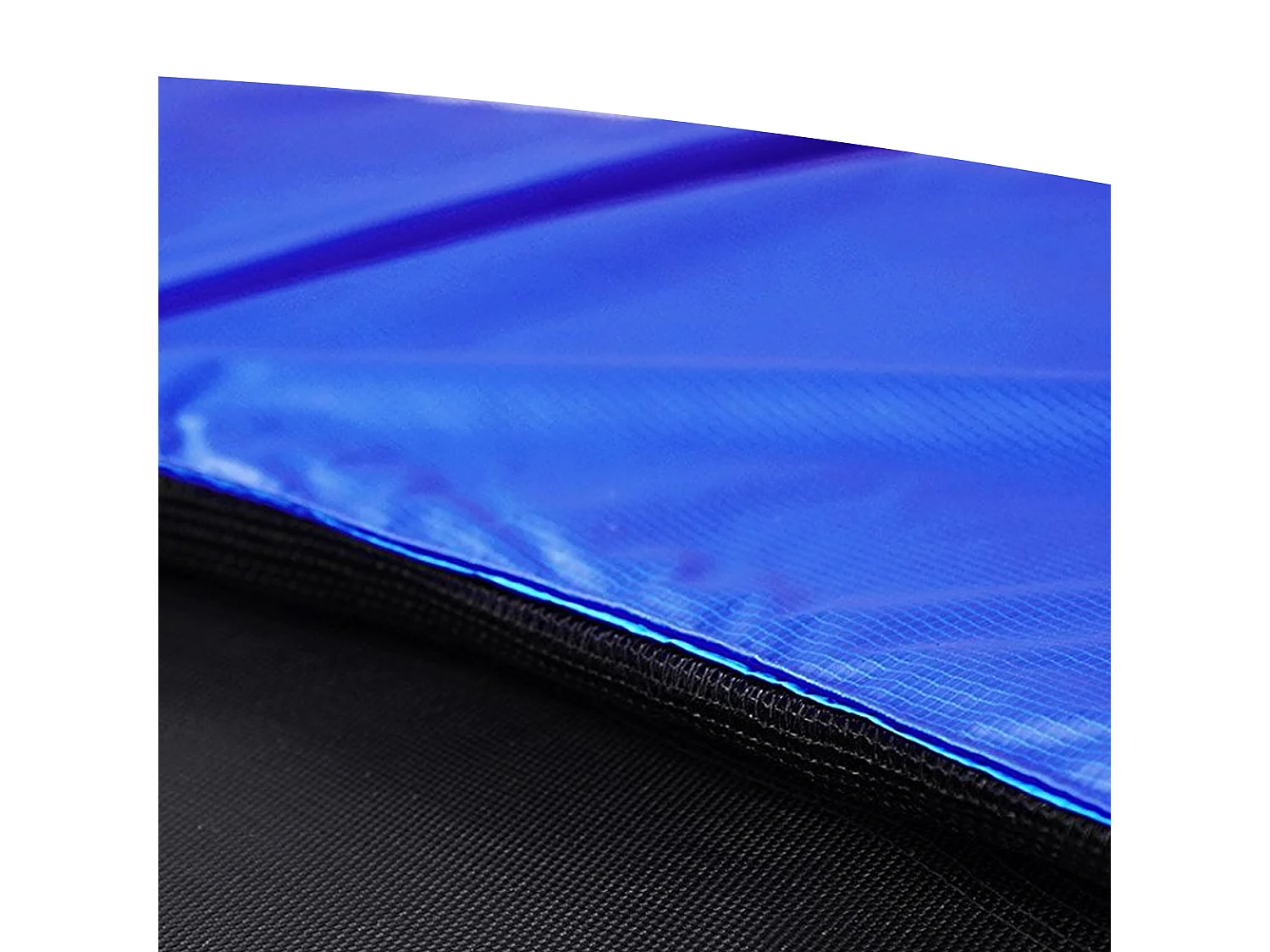 Trampolino Tappeto Jumper Elastico con Rete di Sicurezza, 6 Pali Imbottiti, Scaletta e Rivestimento sui Bordi, Ideale per Giardino, Diametro 305 cm