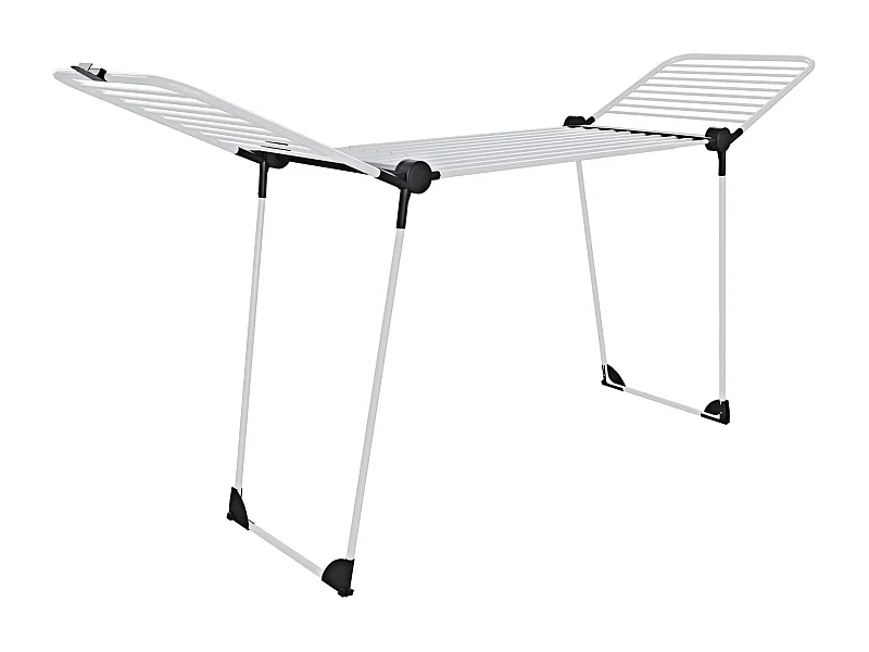 Amarna - Stendibiancheria Estensibile Bianco e Nero 30m