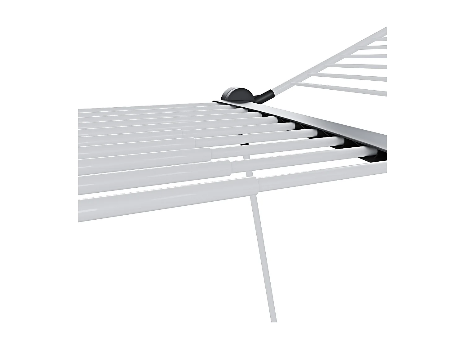 Stendibiancheria Estensibile Fino a 2 Metri Griglia Telescopica 30 M di Stenditura Stendino Ali Alte Uso Interno Esterno Con Ruote 218-300x55x126 cm Bianco