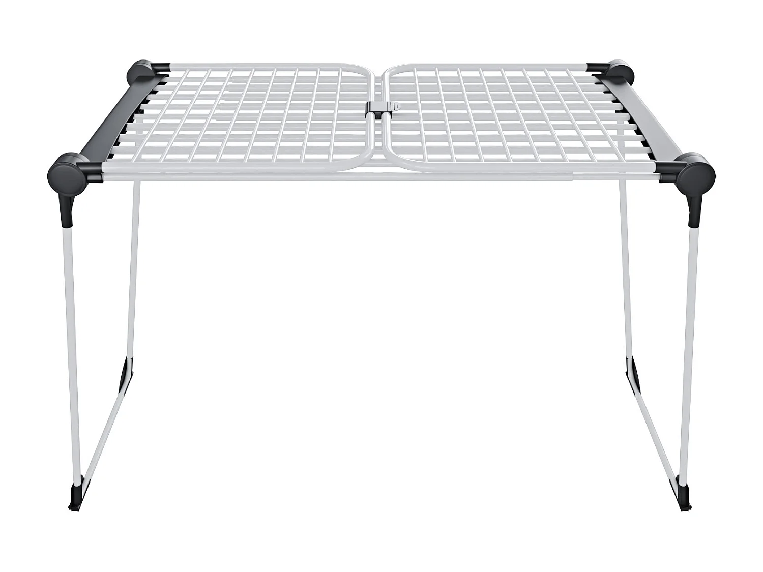 Stendibiancheria Estensibile Fino a 2 Metri Griglia Telescopica 30 M di Stenditura Stendino Ali Alte Uso Interno Esterno Con Ruote 218-300x55x126 cm Bianco