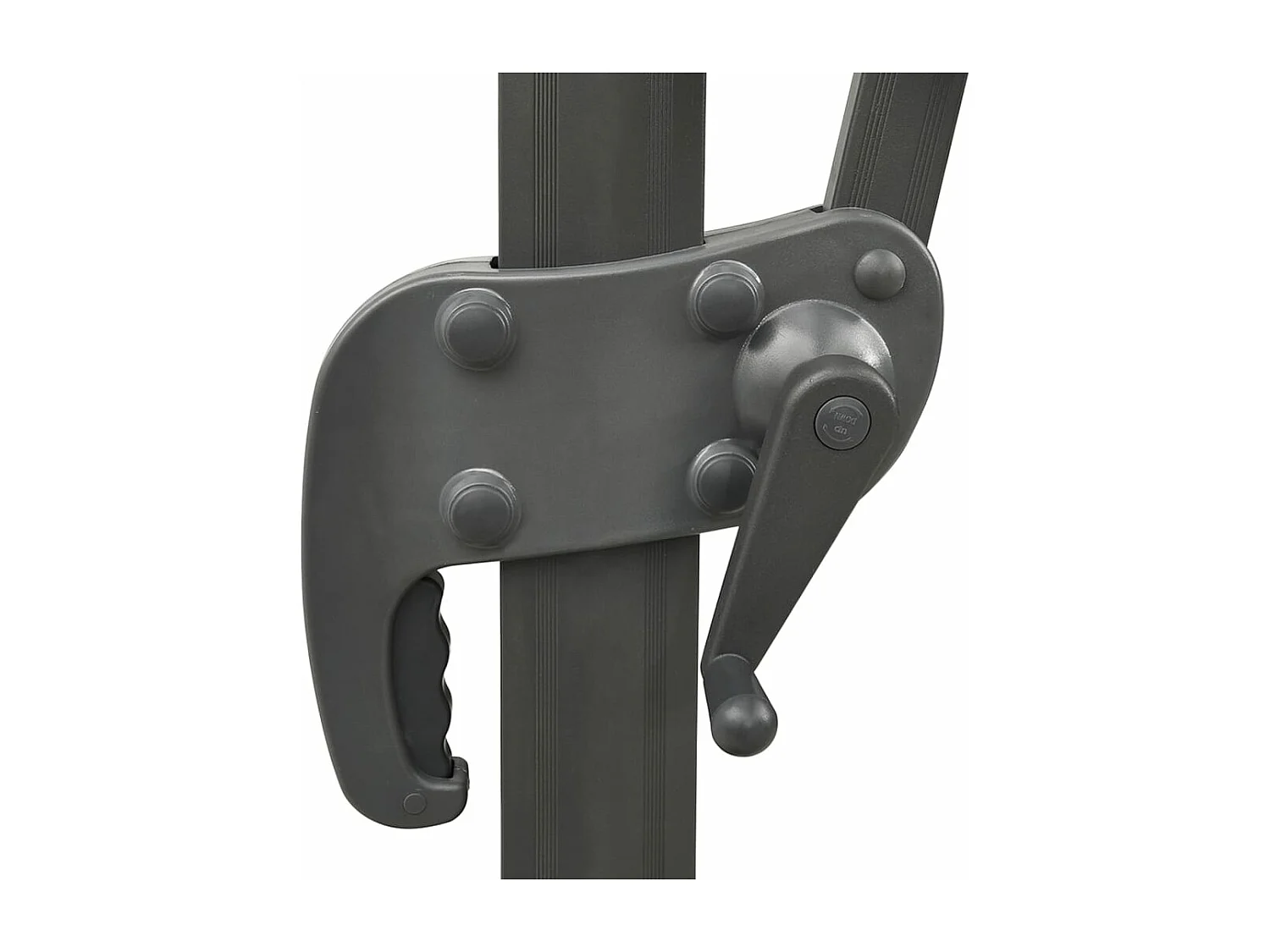 Parasol d'extérieur déporté à 300 x 300 x 258 cm 02_0008563