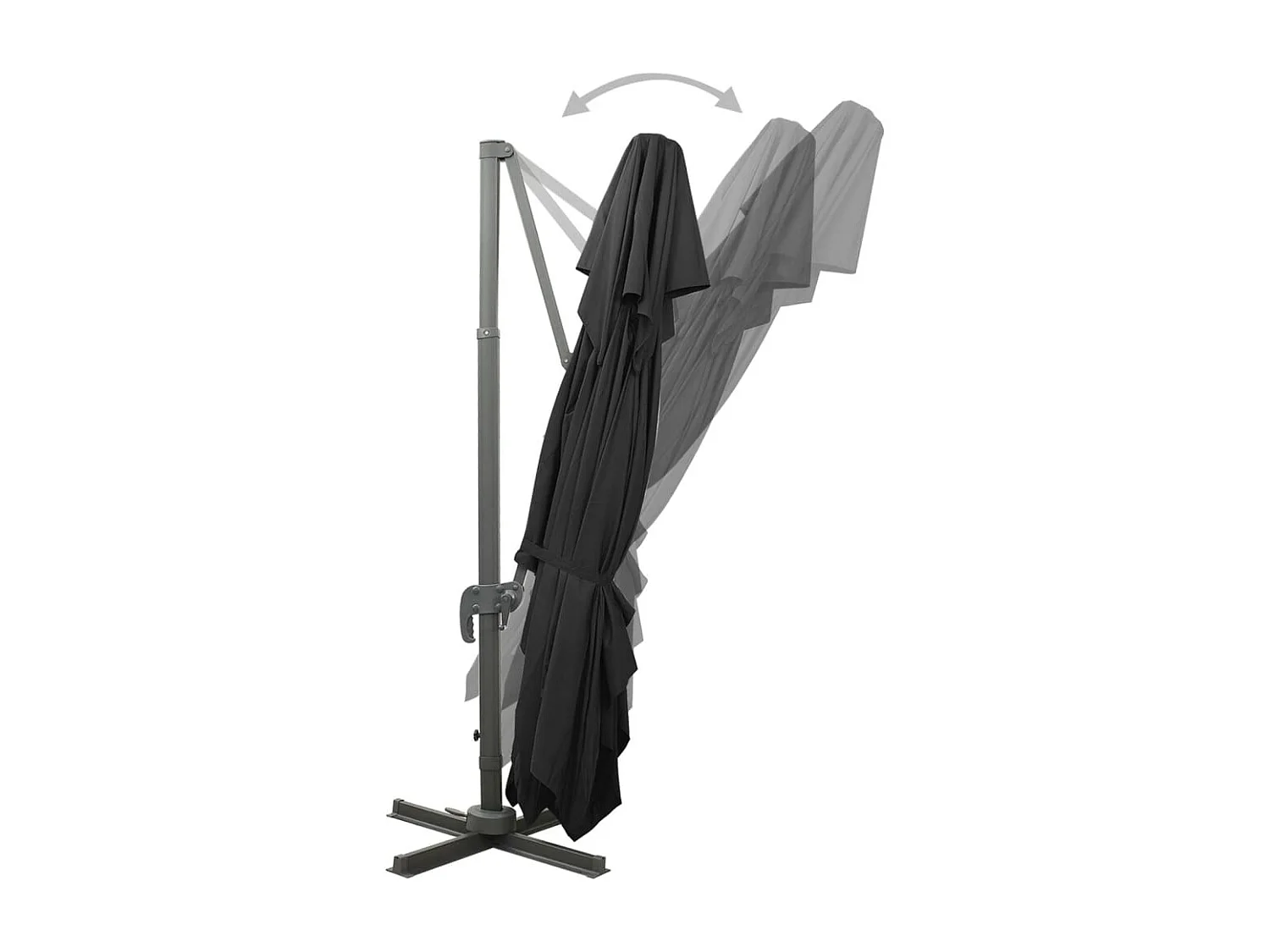 Parasol déporté à double noire 400 x 300 x 274 cm 02_0008569