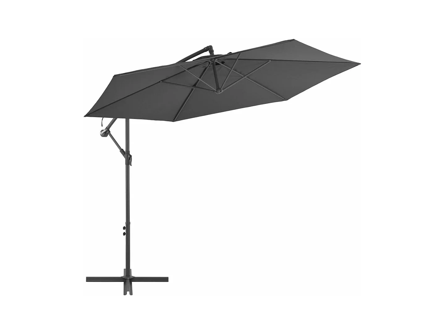 Parasol meuble de jardin aluminium 300 x 300 x 244 cm 02_0008649