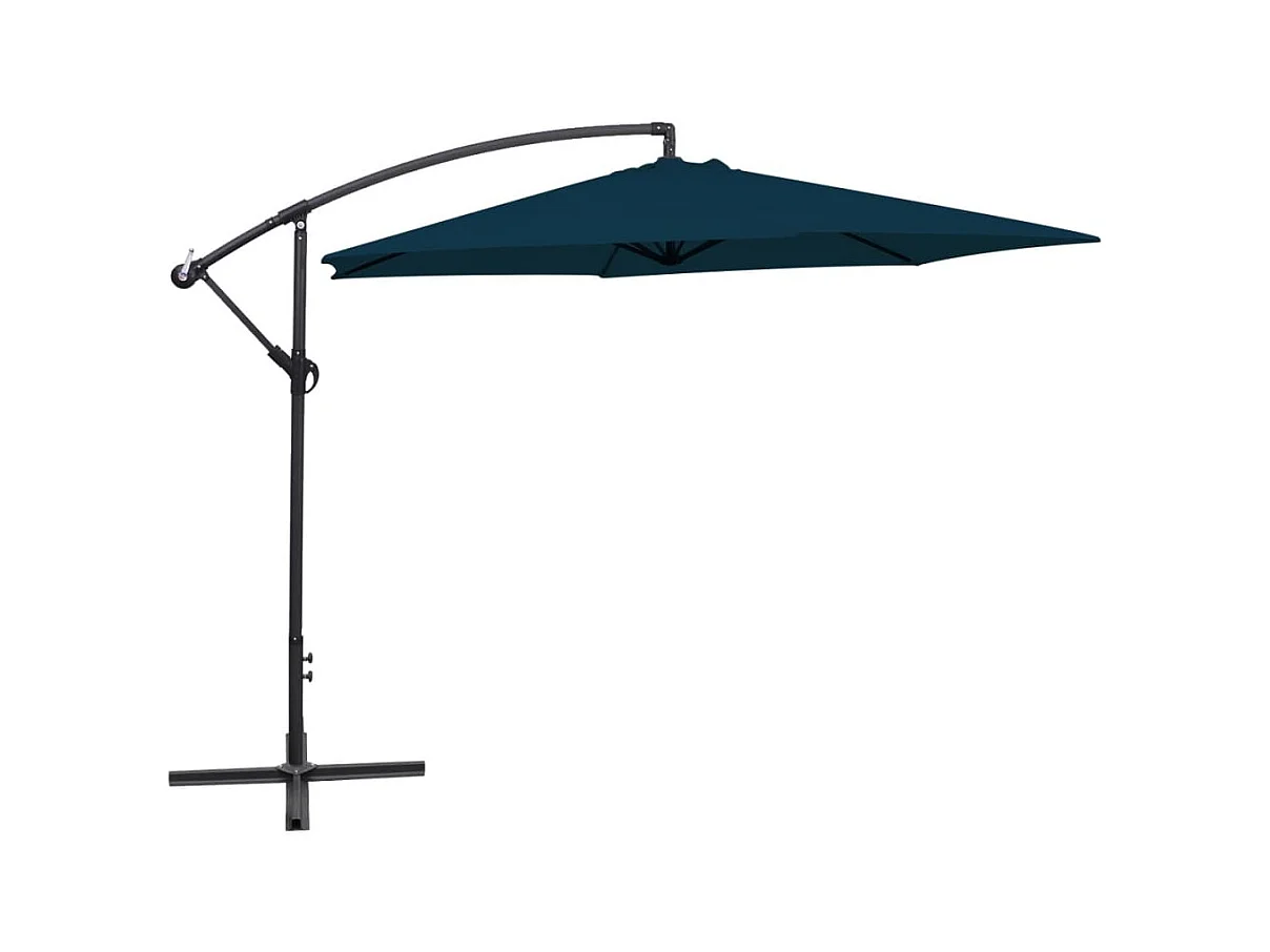 Parasol meuble de jardin bleue 3 x 3 x 2.48 cm 02_0008599