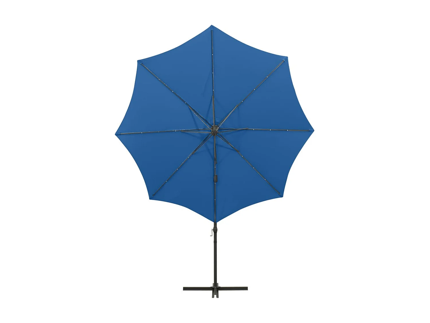 Parasol meuble de jardin bleue 300 x 300 x 255 cm 02_0008519