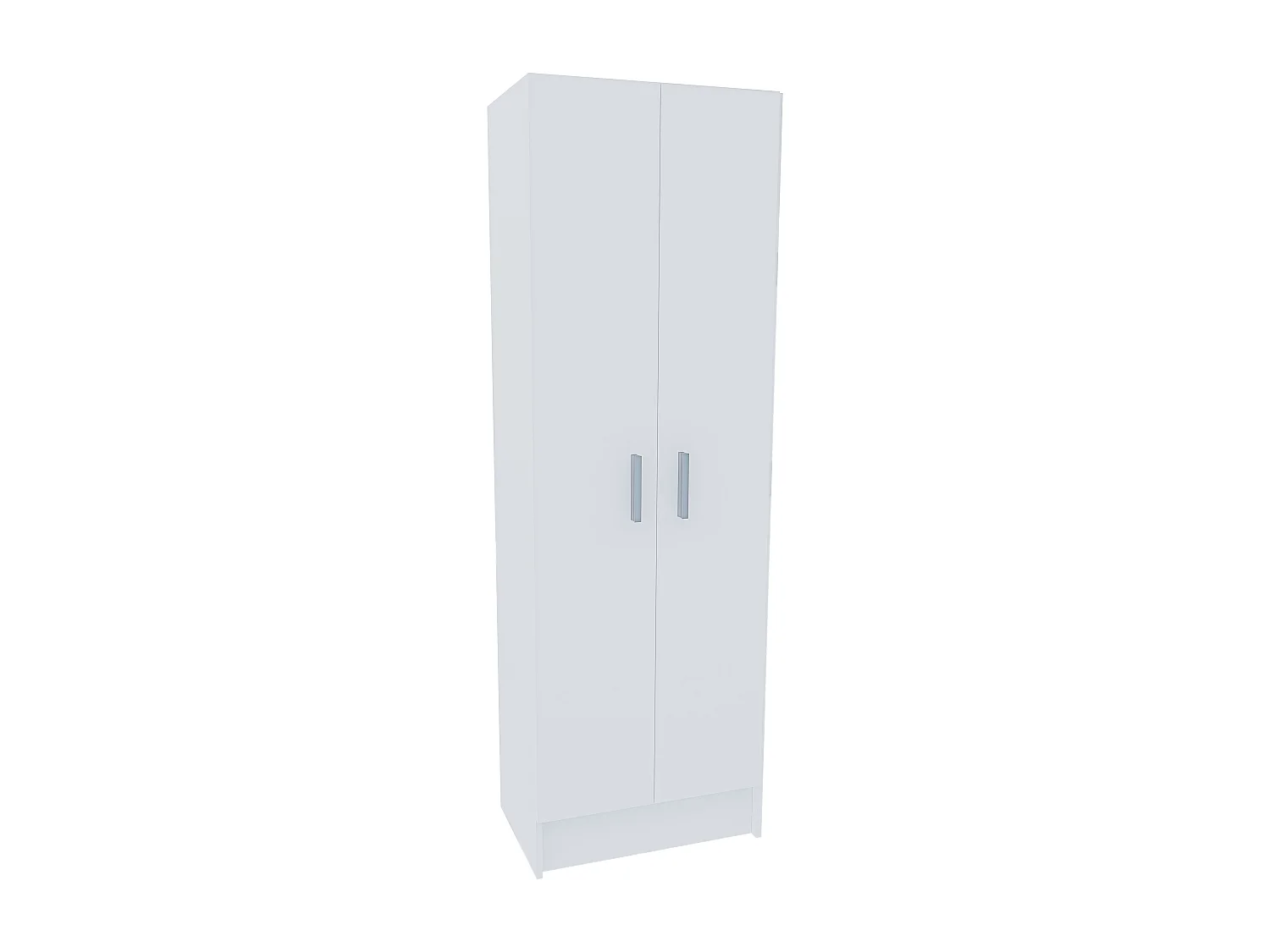 Armadio Armadietto Multiuso A Colonna Con 2 ante e 8 Ripiani Scarpiera Portascarpe Ingresso Camera Da Letto Design Moderno 59 x 37 x 180 Cm Bianco