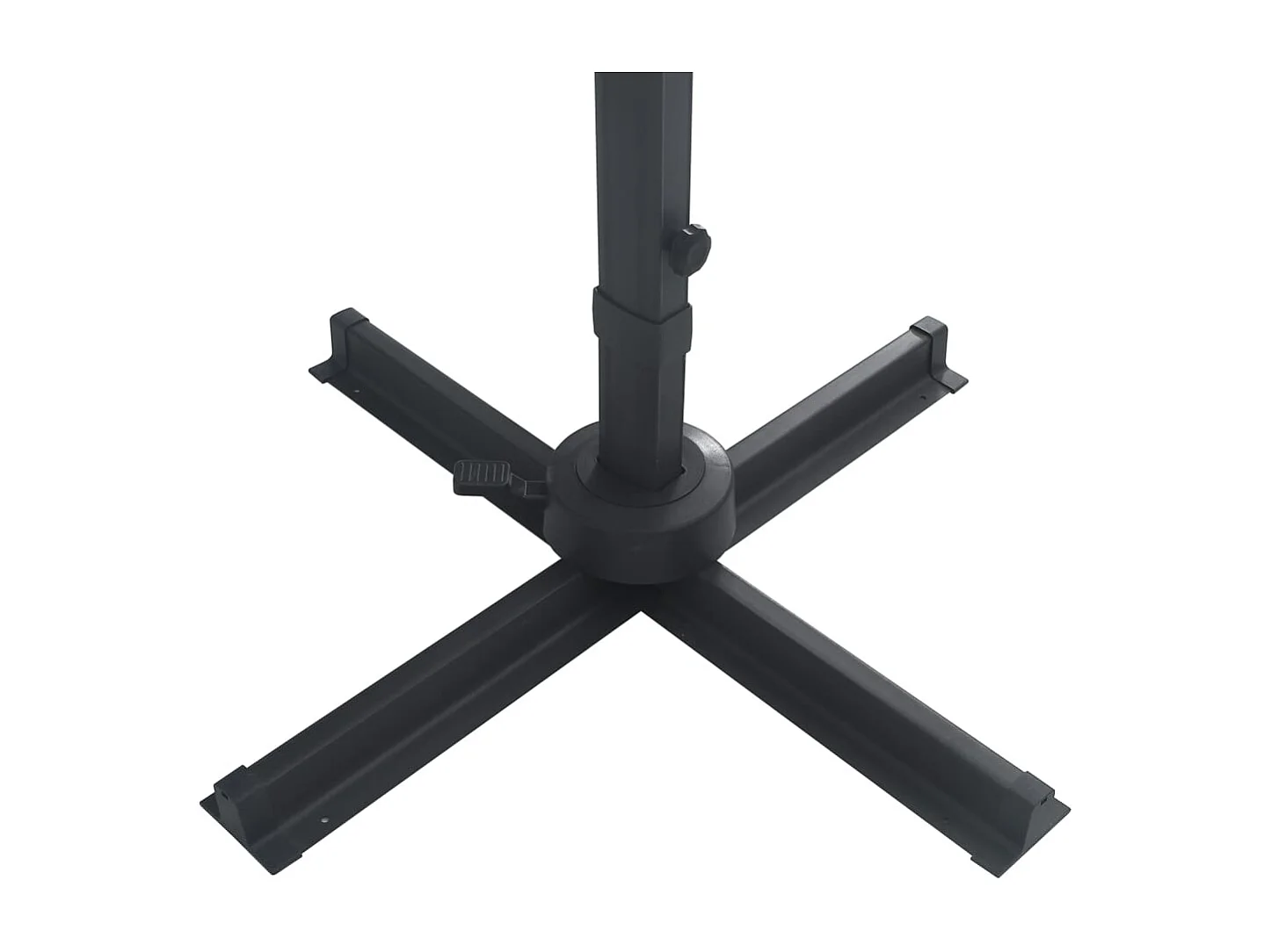 Sombrilla desplazada con luces LED de aluminio 400 x 300 cm topo 02_0008452