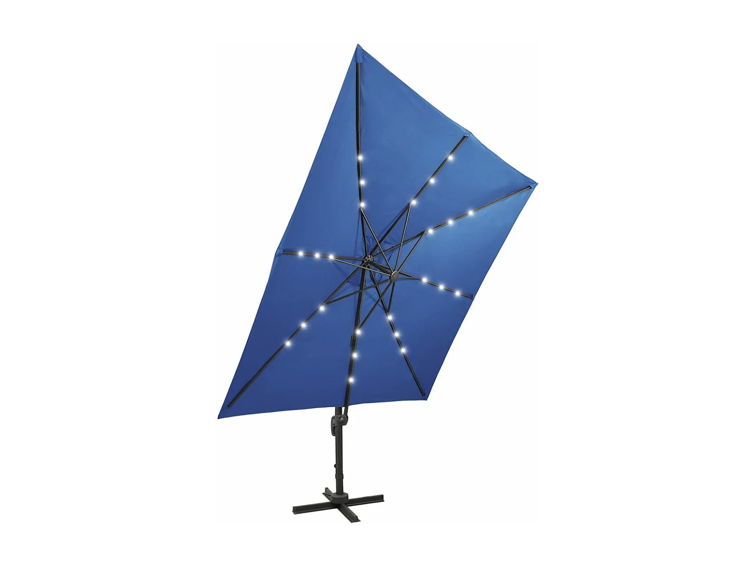 Parasol meuble de jardin bleue 300 x 300 x 258 cm 02_0008520