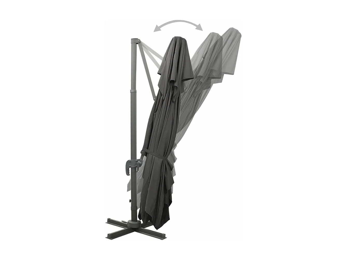 Guarda-sol deslocado com teto duplo antracite 400 x 300 cm 02_0008565