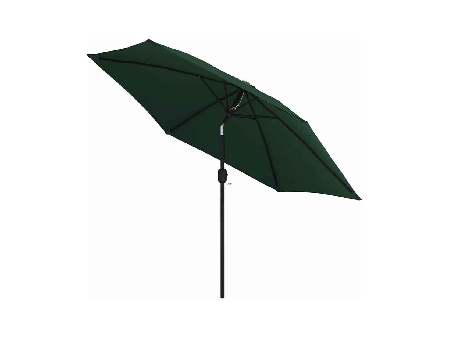 Ombrellone da giardino mobile a sbalzo 3 m verde 02_0008601