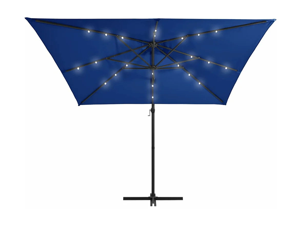 Parasol mobilier de jardin bleue 250 x 250 x 247 cm 02_0008446