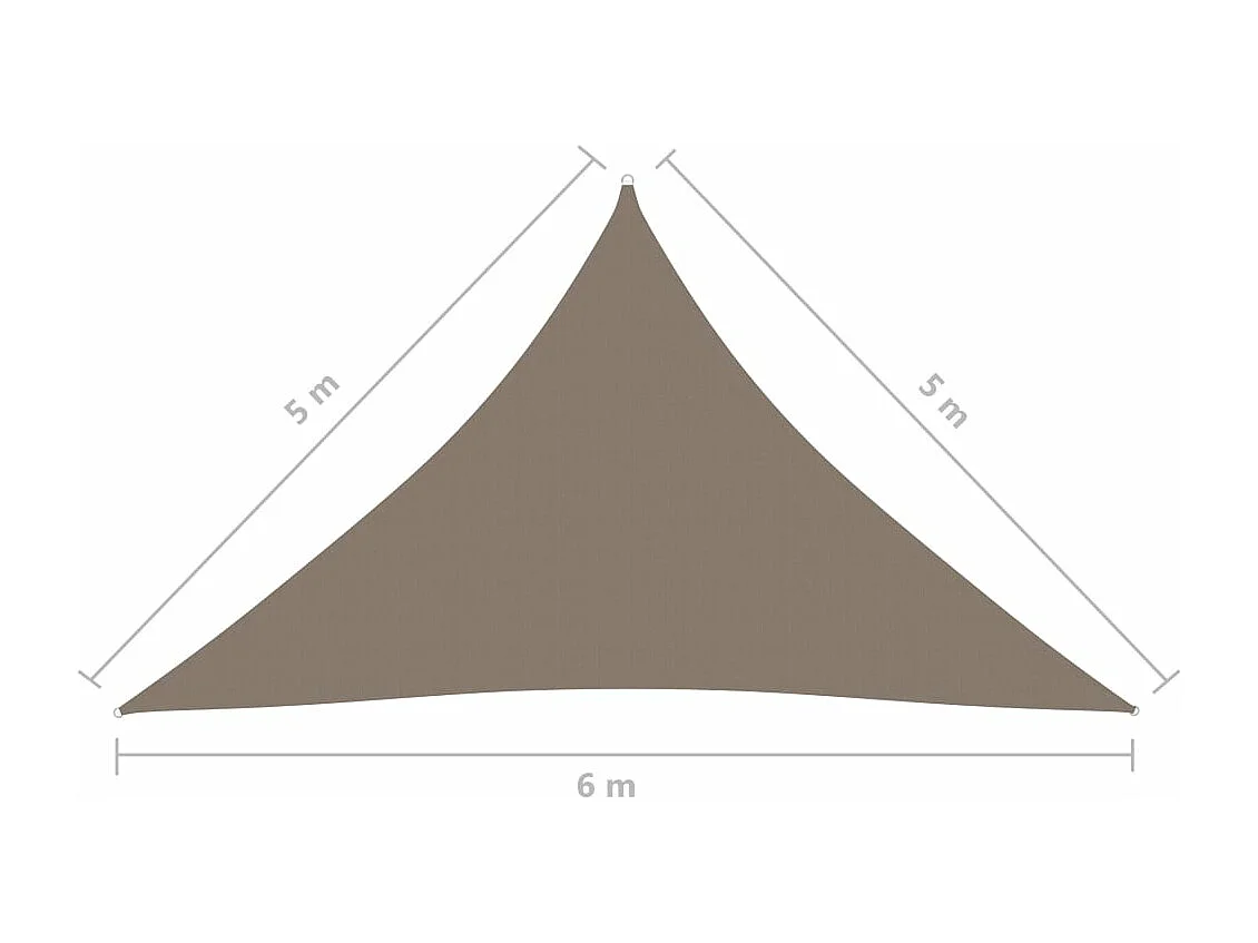 Voile toile d'ombrage parasol tissu 5 x 5 x 6 cm 02_0009919