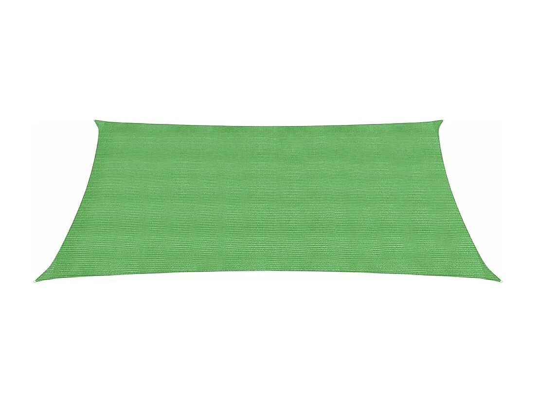 Vela de sombra 160 g/m² verde claro 2 x 3 m HDPE 02_0009367