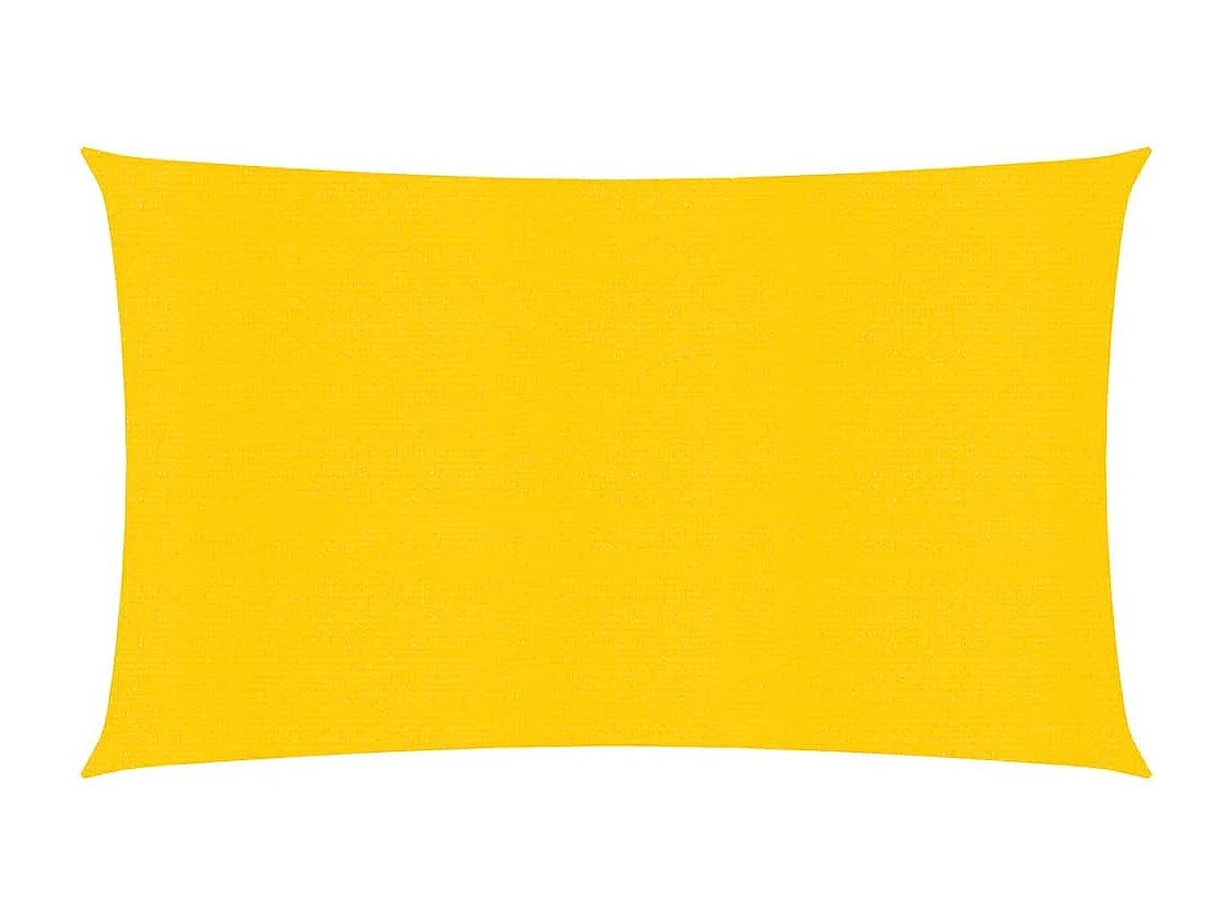 Vela de sombra 160 g/m² amarelo 3 x 6 m HDPE 02_0009130