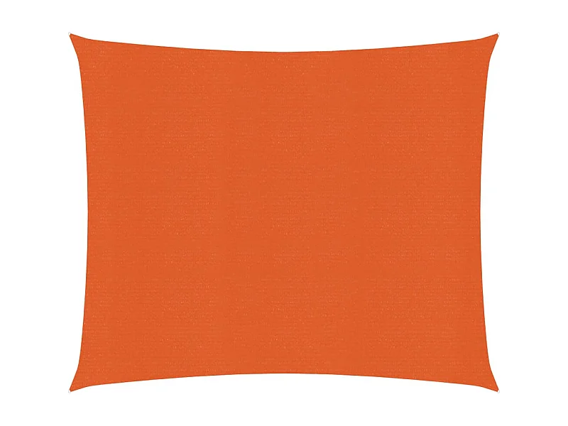 Vela de sombra para sombrilla 160 g/m² 2,5 x 3 m HDPE naranja 02_0009229