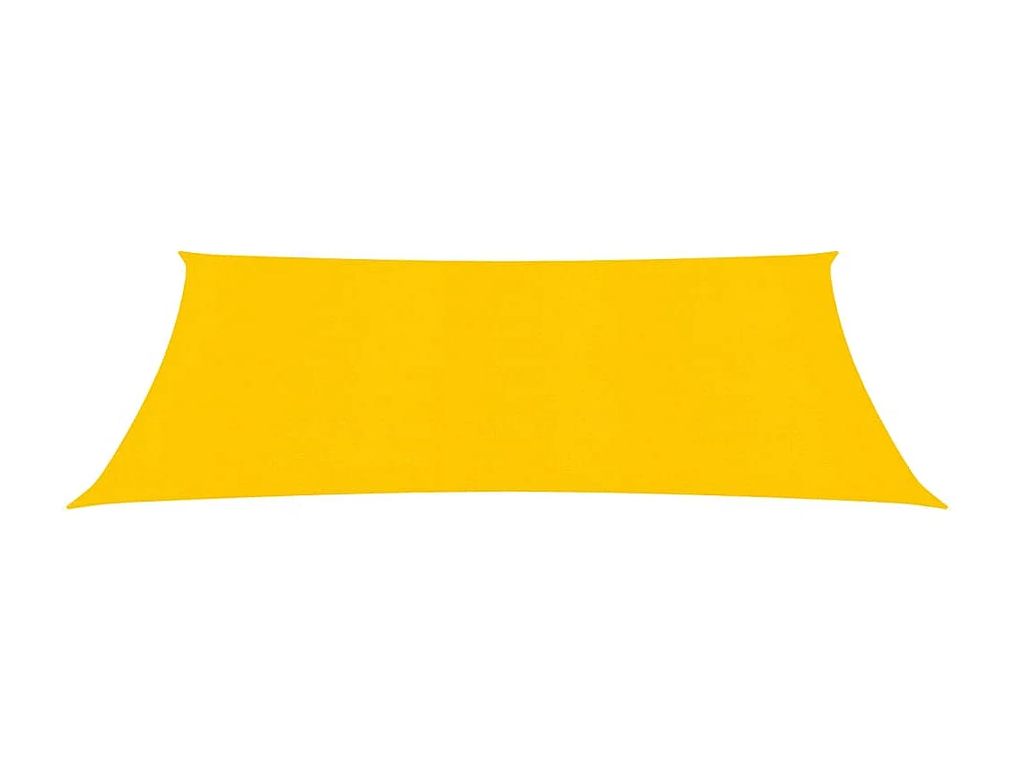 Vela de sombra 160 g/m² 2 x 5 m HDPE amarelo 02_0009119