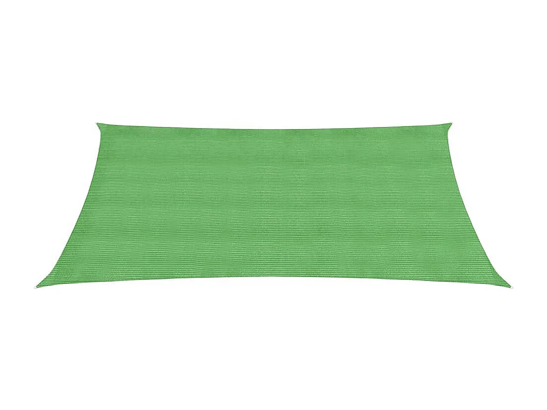 Vela de sombra 160 g/m² verde claro 3 x 4 m HDPE 02_0009380