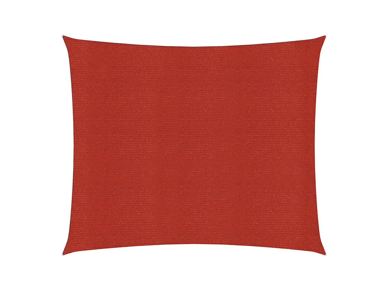 Vela ombreggiante 160 g/m² 2,5 x 3 m HDPE rossa 02_0009247