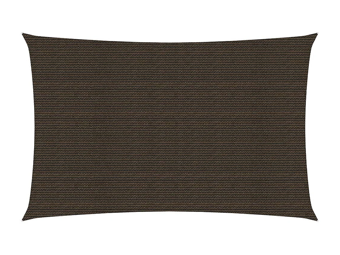 Voile d'ombrage 160 g/m² marron 3 x 6 x 0 cm 02_0009159