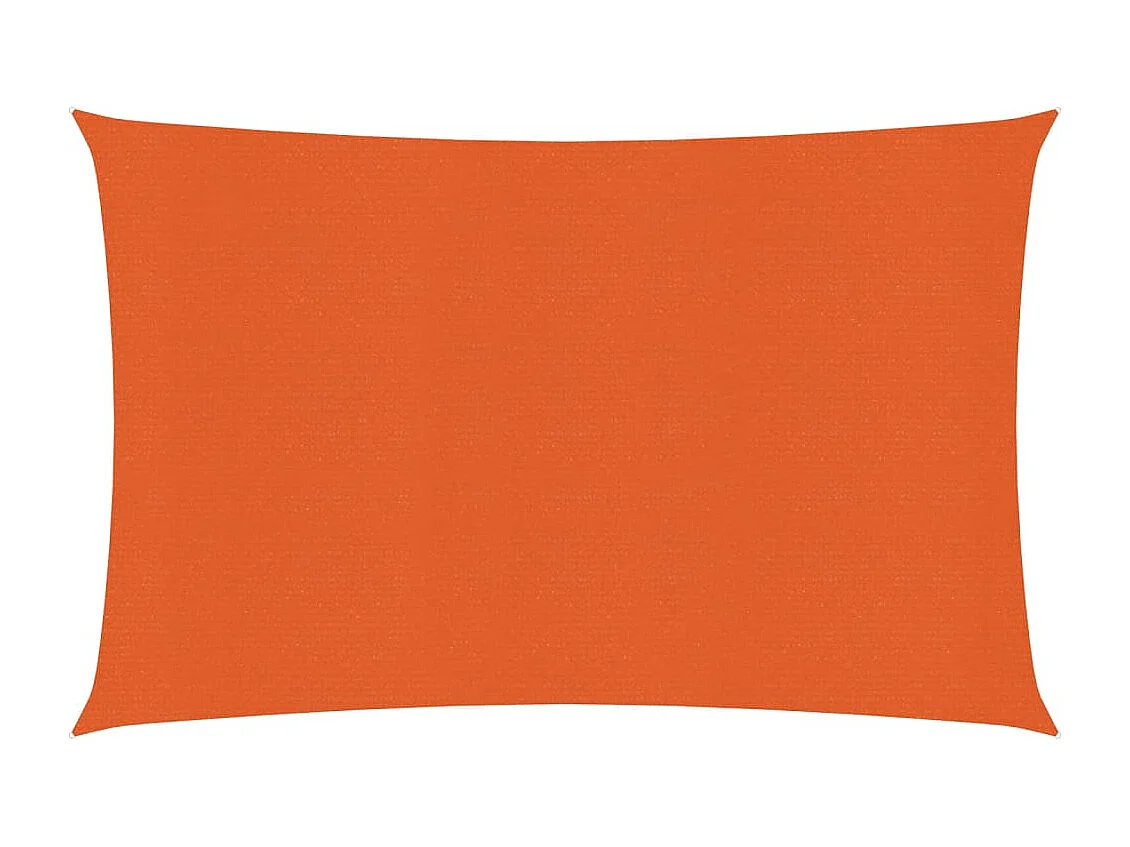 Vela de sombra 160 g/m² naranja 3,5 x 4,5 m HDPE 02_0009240