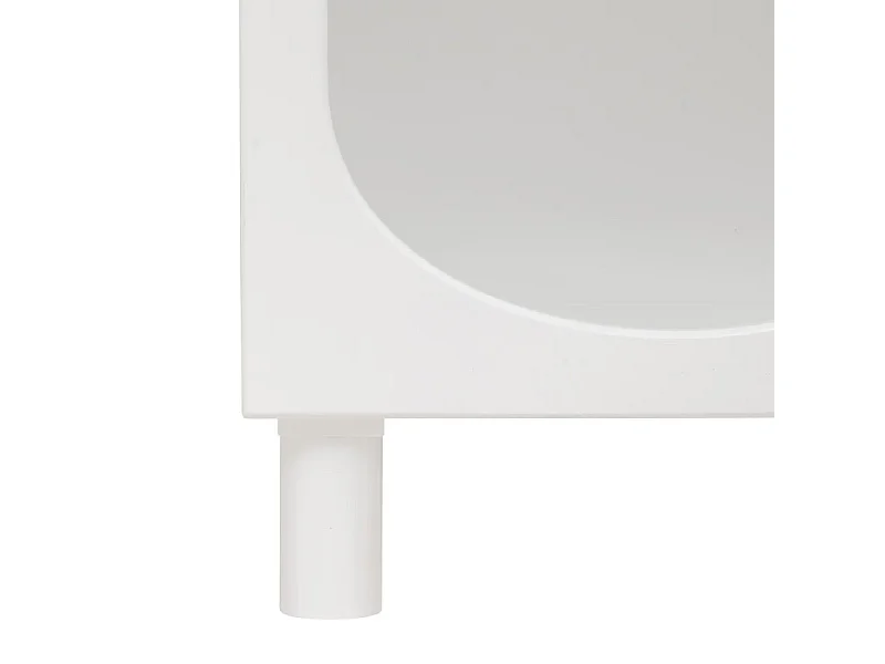 Commode Enfant 4 Niches "Tara" 76cm Blanc