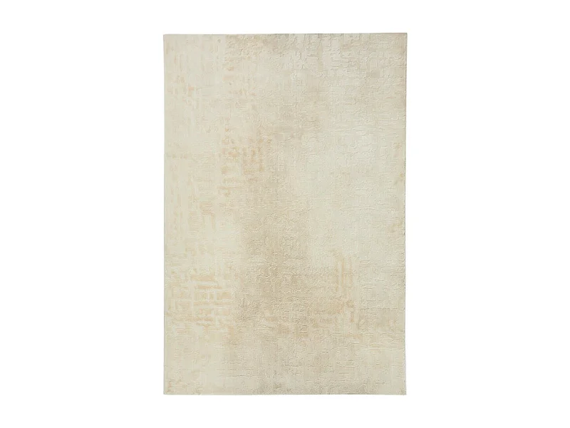 Tapis Déco Motifs en Relief "Row" 100x150cm Beige