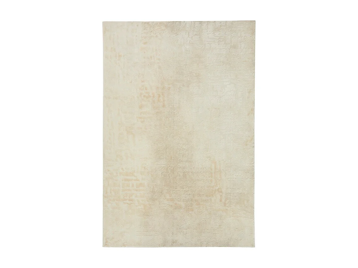 Tapis Déco Motifs en Relief "Row" 100x150cm Beige