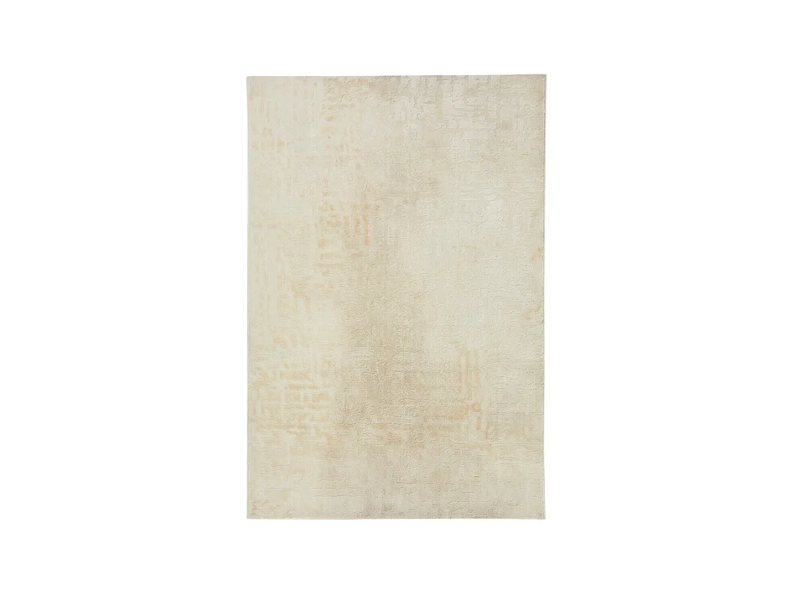 Tapis Déco Motifs en Relief "Row" 100x150cm Beige