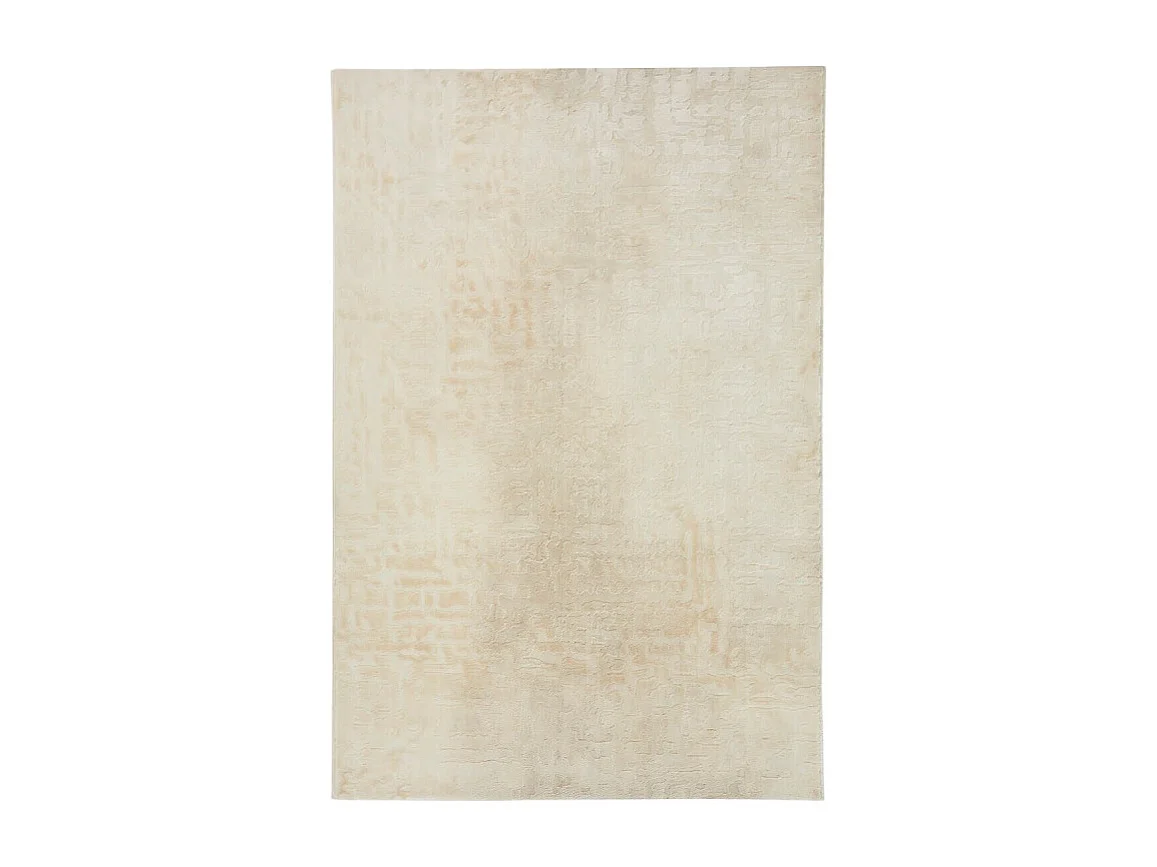 Tapis Déco Motifs en Relief "Row" 100x150cm Beige