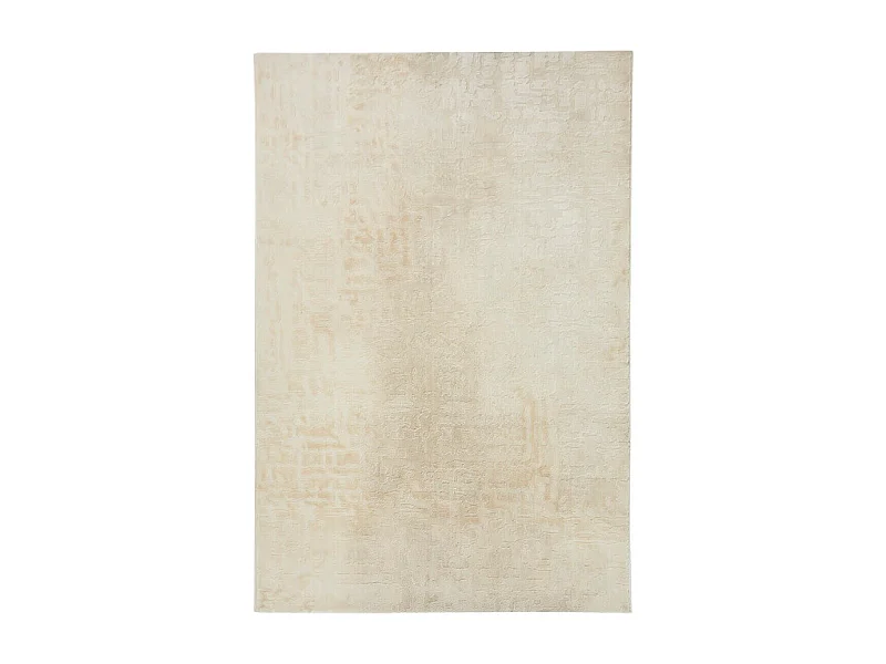 Tapis Déco Motifs en Relief "Row" 100x150cm Beige