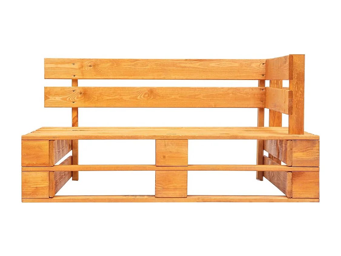 Banc de jardin meuble bois marron 110 x 65 x 55 cm 02_0011832