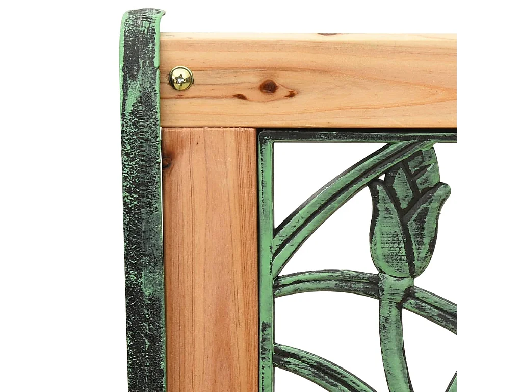 Banc de jardin meuble bois marron 122 x 54 x 73 cm 02_0011219