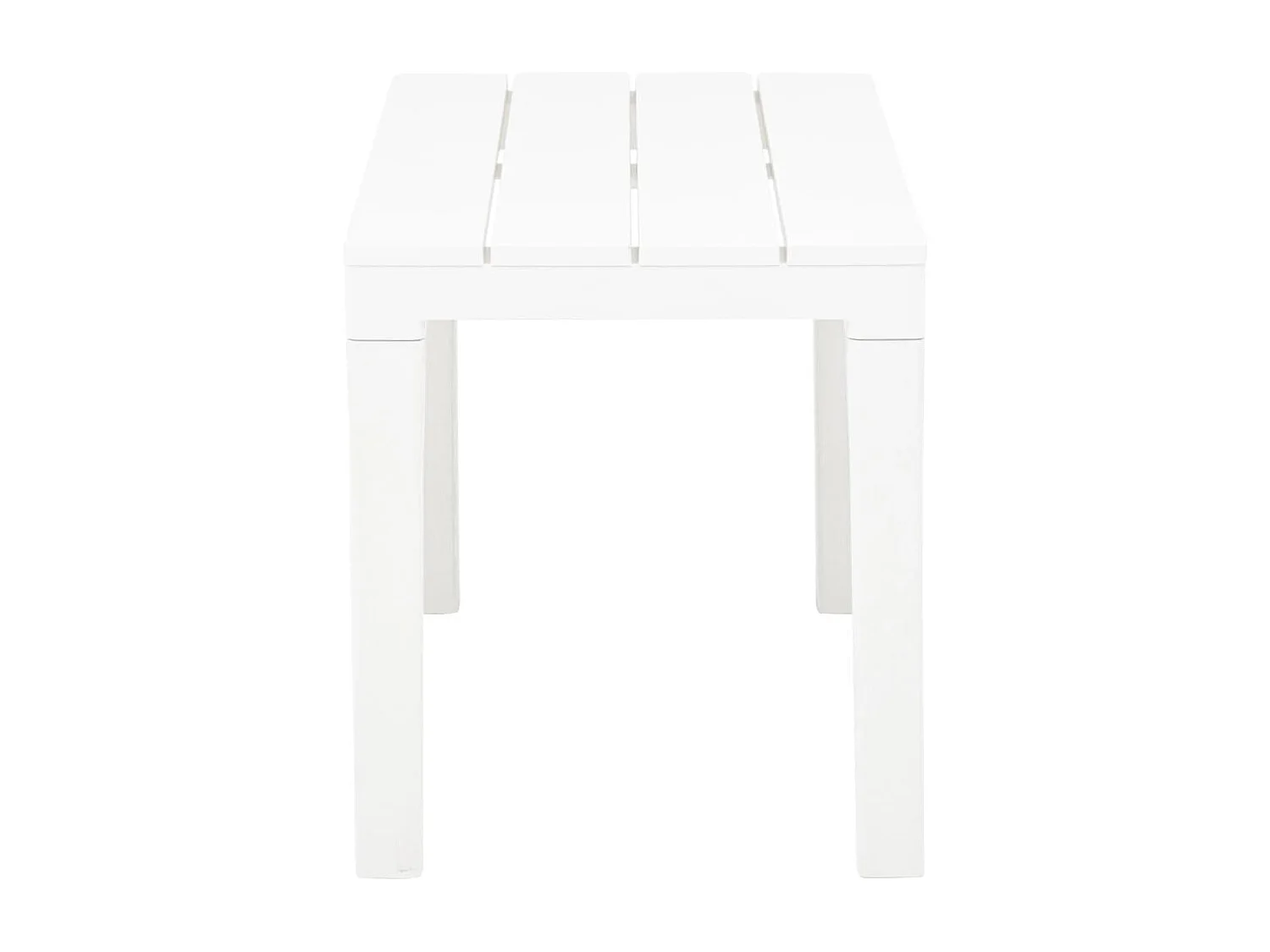 Banco de jardín muebles de exterior terrazas de jardín 2 piezas plástico blanco 02_0011850