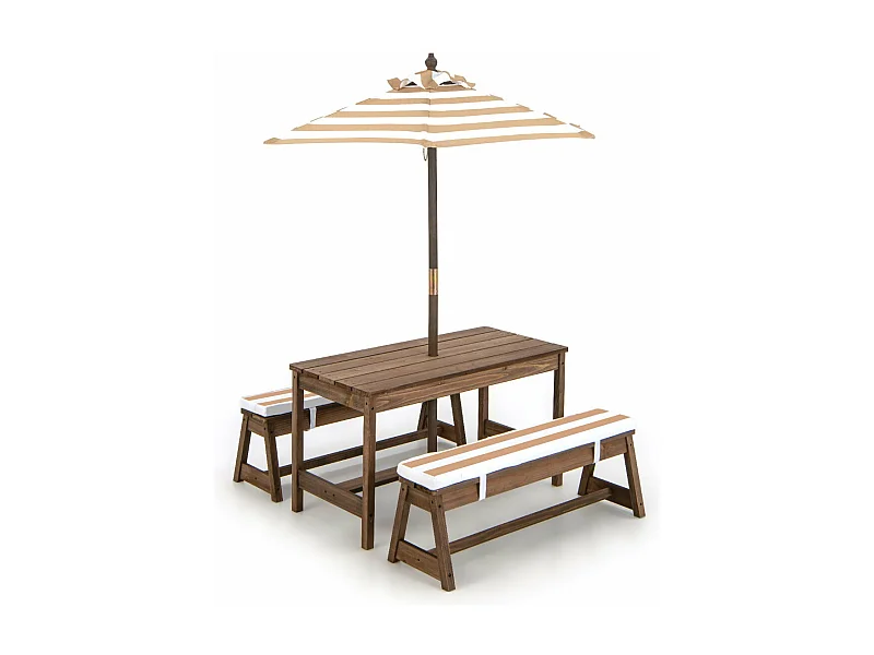 Table et 2 bancs 89 x 44 x 50 cm 20_0009448