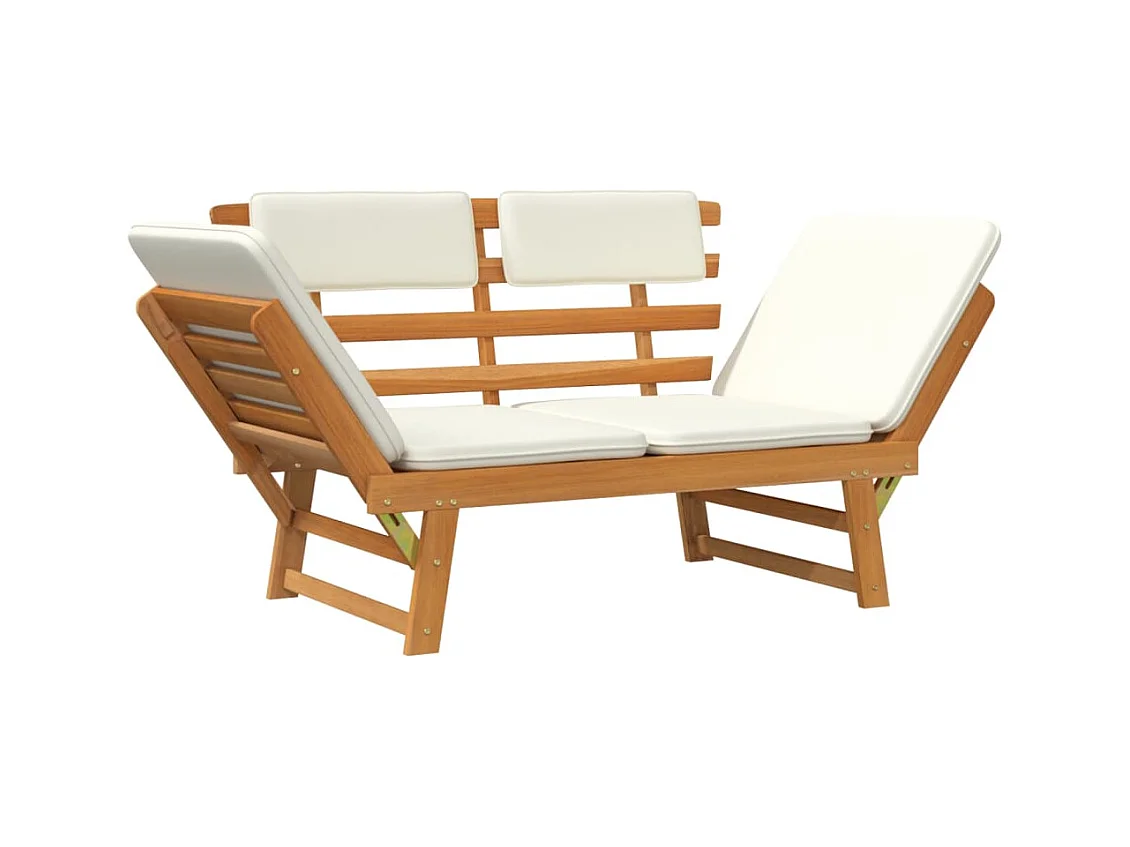 Banc de jardin 190 bois marron 155 x 68 x 74 cm 02_0011596