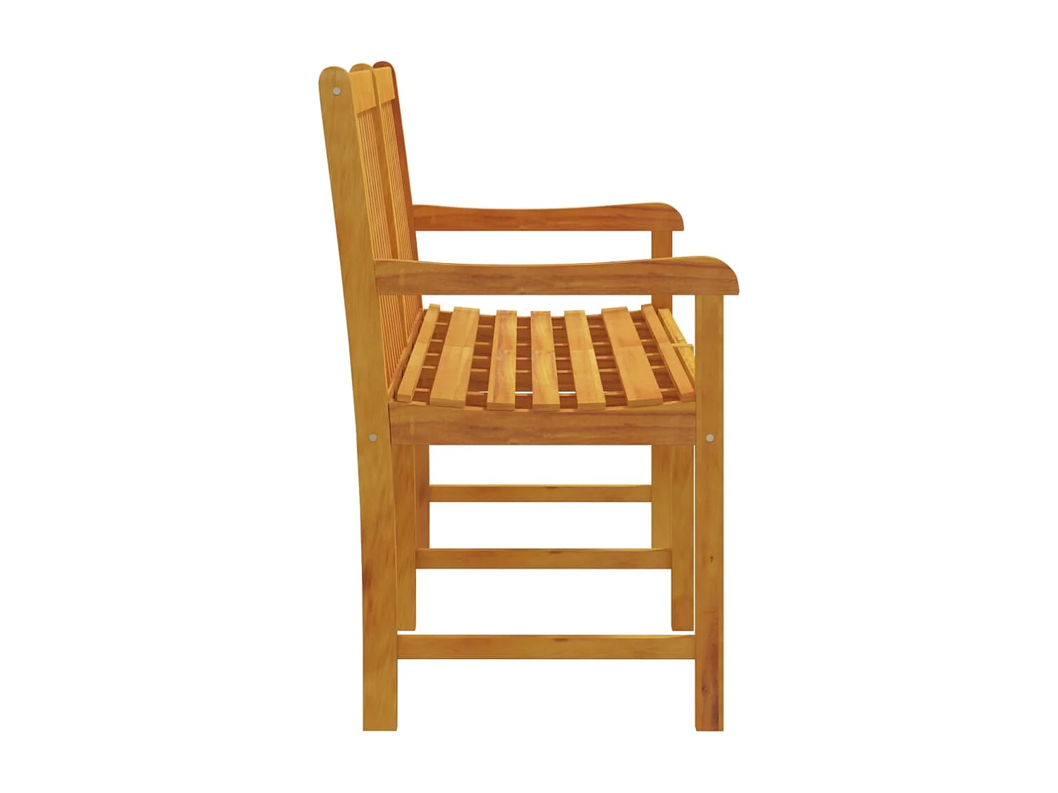 Banc de jardin meuble bois marron 150 x 55.5 x 90 cm 02_0011254