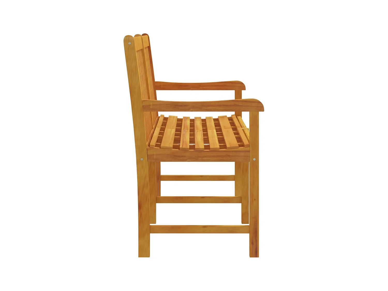 Banc de jardin meuble bois marron 150 x 55.5 x 90 cm 02_0011254