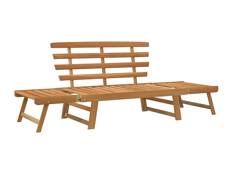 Panca da giardino 2 in 1 mobili da giardino per esterni terrazza 190 cm legno massello di acacia 02_0011295