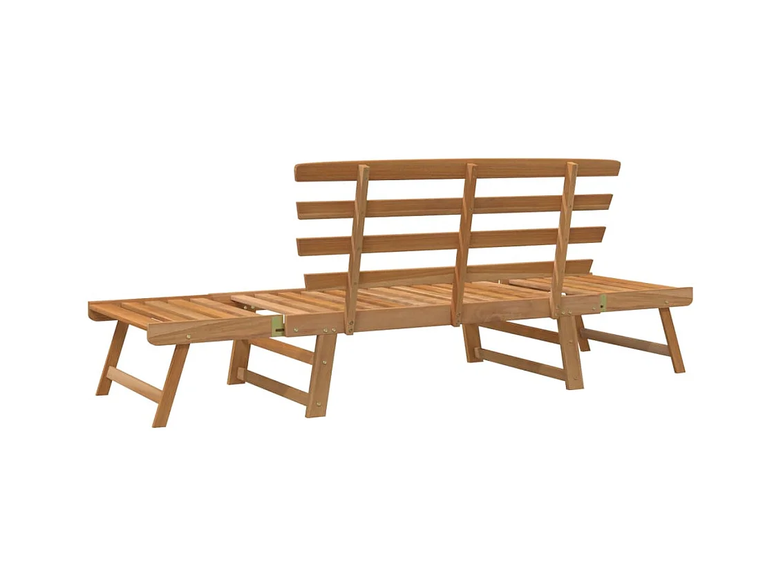 Banc de jardin 2-en-1 bois marron 153 x 68 x 74 cm 02_0011295