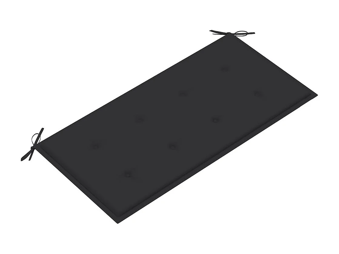 Banc de jardin meuble bois marron 112 x 55 x 94 cm 02_0011711