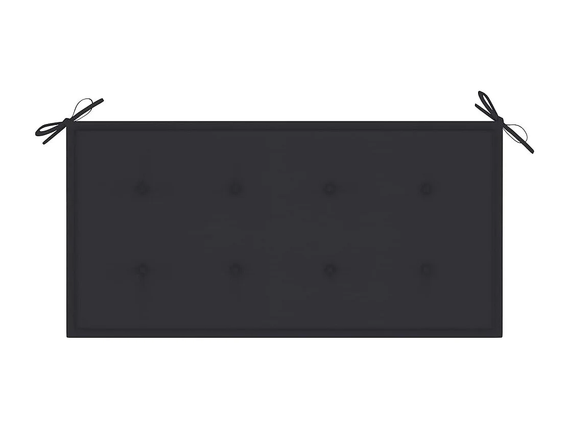 Banc de jardin meuble bois marron 112 x 55 x 94 cm 02_0011711