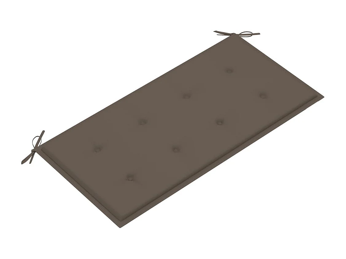 Banc de jardin meuble bois marron 112 x 55 x 94 cm 02_0011548