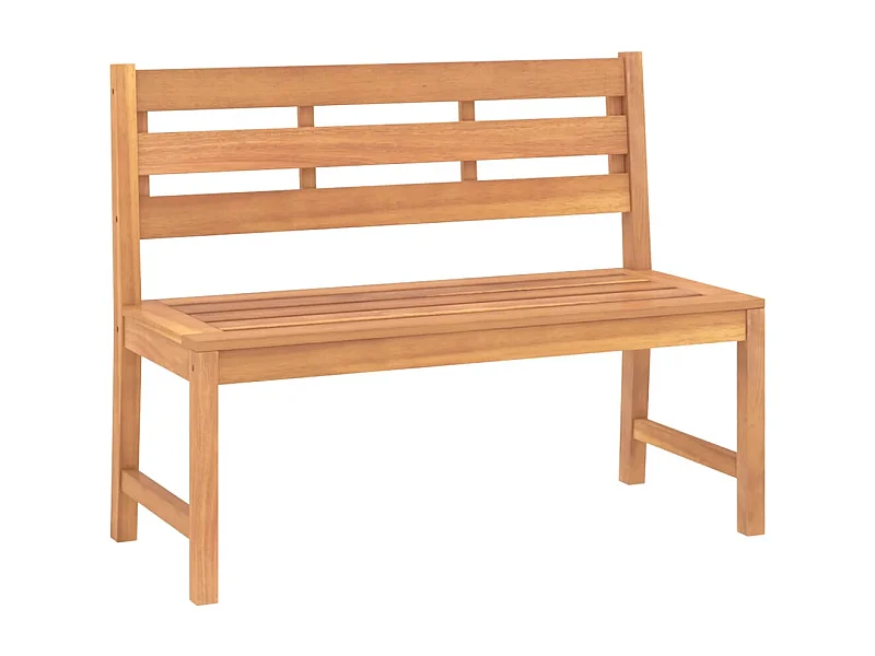 Banc de jardin meuble bois marron 114 x 59 x 90 cm 02_0011179