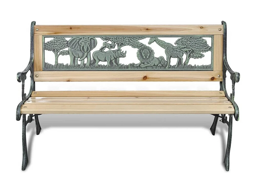 Banc de jardin meuble bois marron 84 x 37 x 50 cm 02_0011763